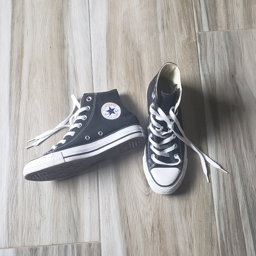 Black High Top Converse